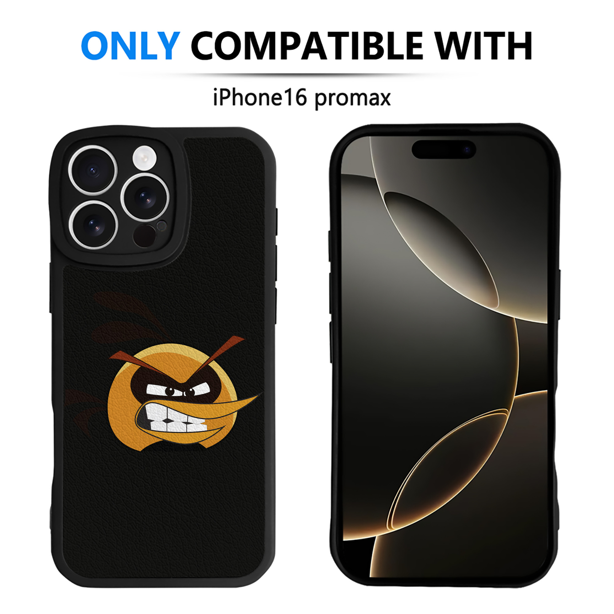 （画像用） Angry Birds アングリーバード 【iPhone 16シリーズ対応】シリコンスマホケース（レザー調） 材質：シリコン
